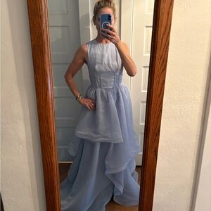Multi layered maxi damsel in a dress